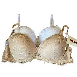 NWT 2 Pack Neutral Push Up Bras
